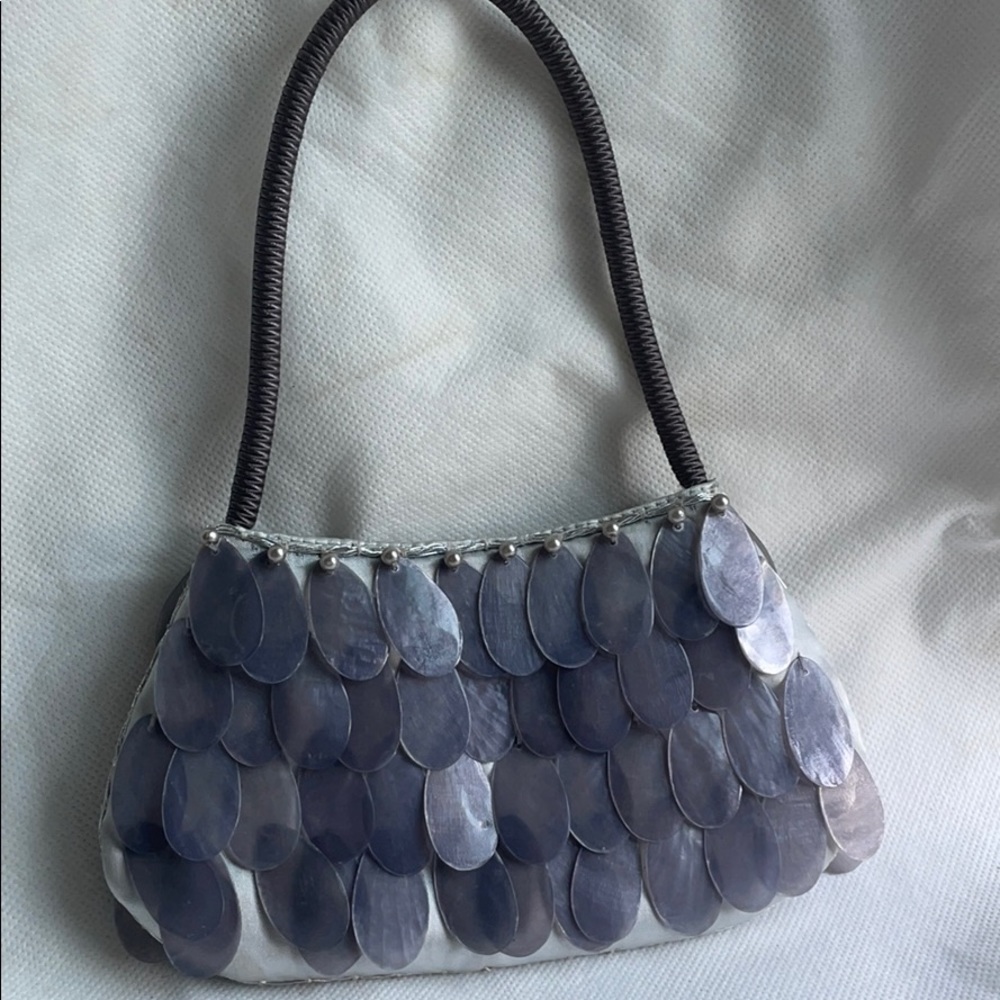 Capiz shell mini purse bag Last piece